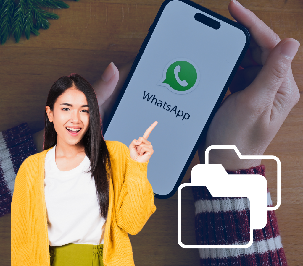 espaço de armazenamento no Whatsapp