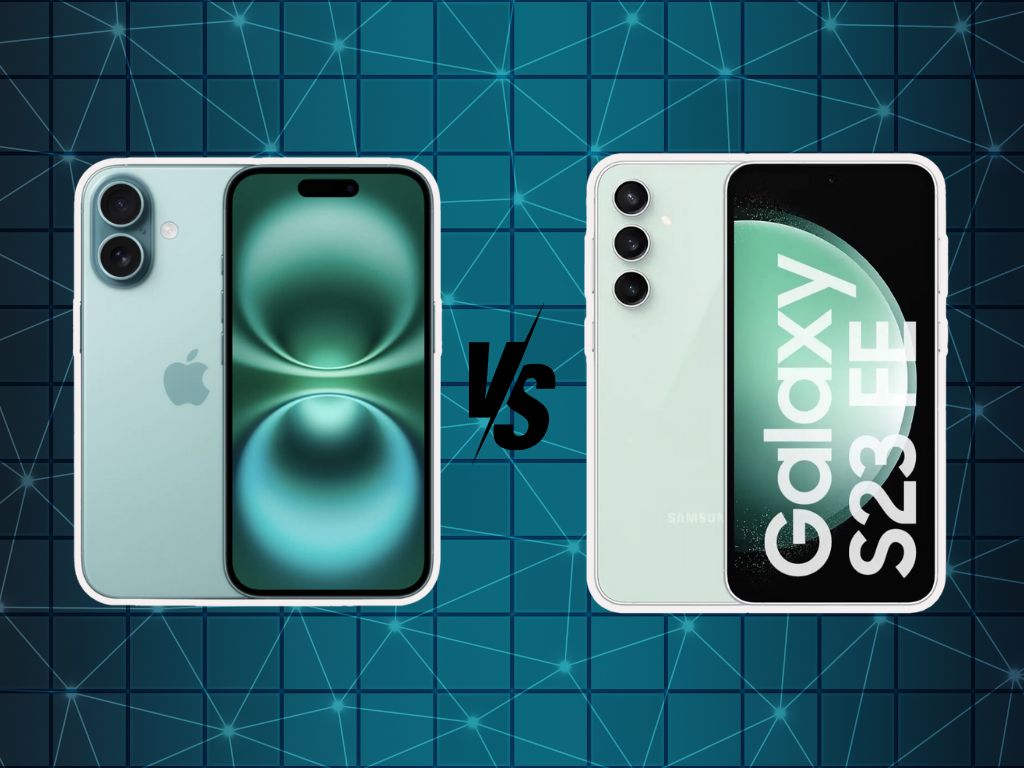 iPhone 16 vs Galaxy S24 FE em 2025